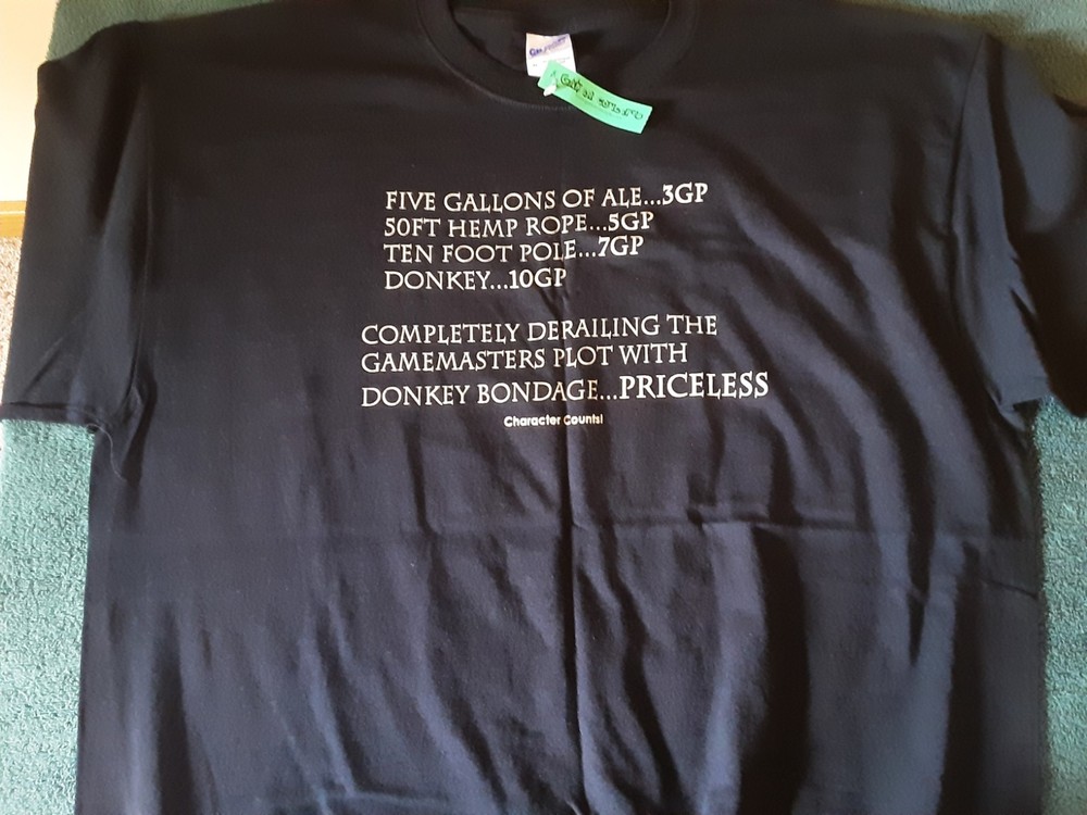 Fantasy T-Shirt Priceless Donkey Bondage XL