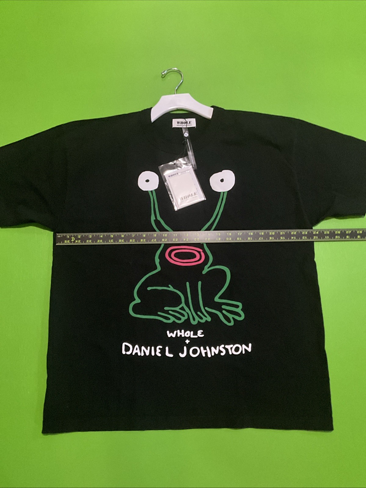 Whole X Daniel Johnston Hay Men’s T shirt Black Size L Nwt gallery