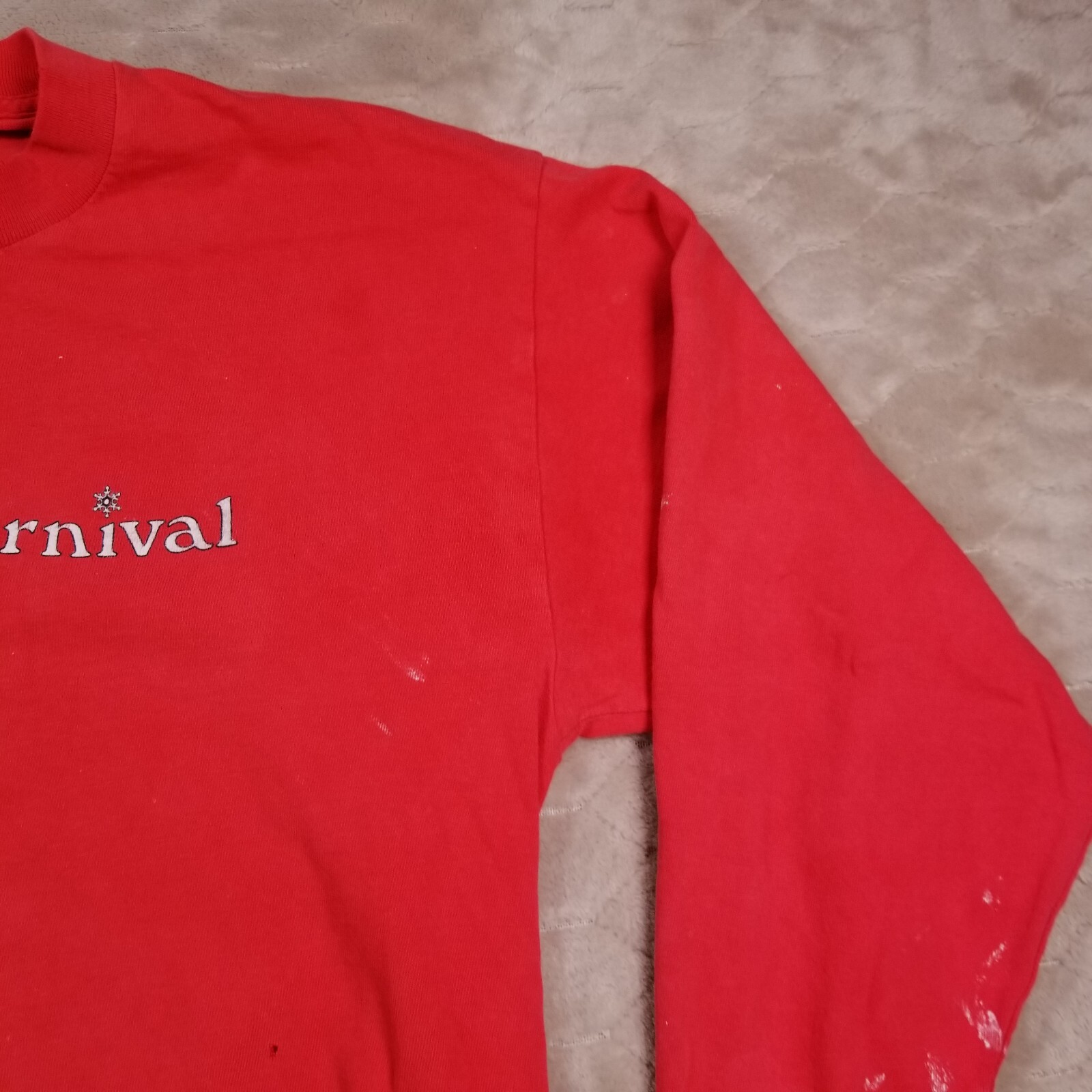 VTG 1987 Winter Carnival Shirt Sz Lg Greek Formal Party Pi Kappa Alpha PAINTED gallery