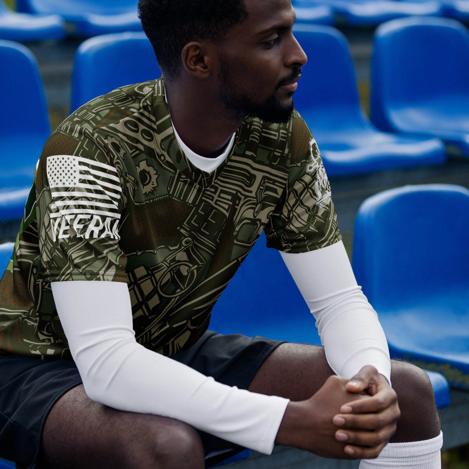 Warrior Recycled unisex sports jersey gallery