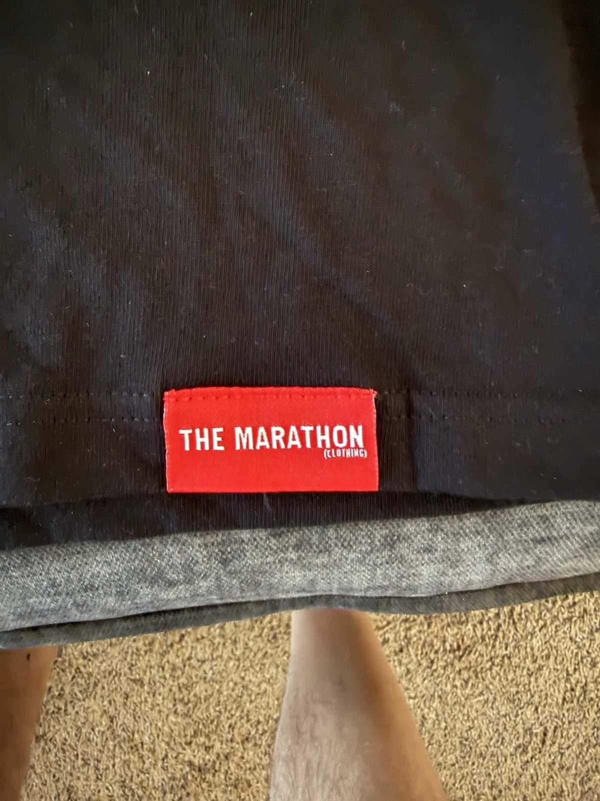 The Marathon Clothing T Shirt Crenshaw Mens Large L Black/Yellow Nipsey Hussle gallery