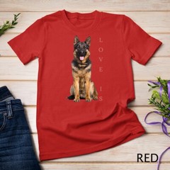 German Shepherd Shirt Shepard Dog Mom Dad Love Pet Puppy Tee Unisex T-shirt