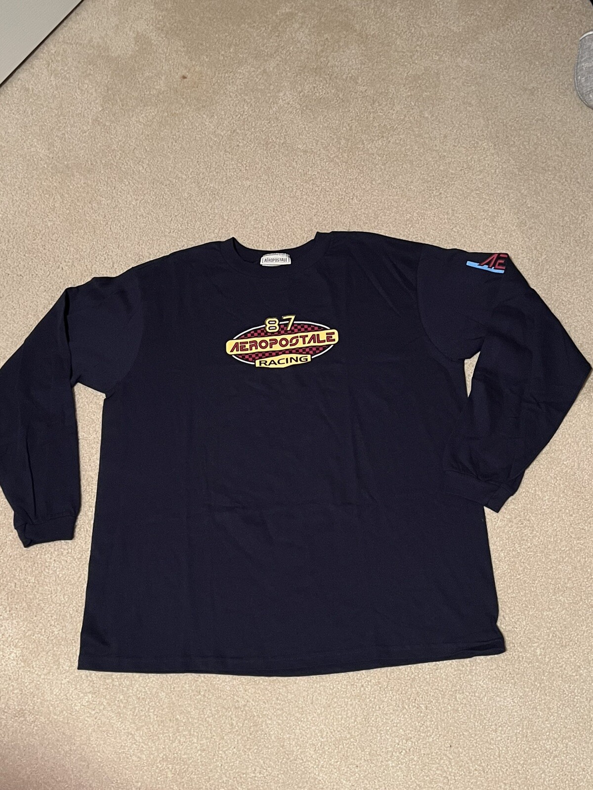 Vintage Mens Aeropostale Long Sleeve Shirt Size Large New Without Tags!! gallery