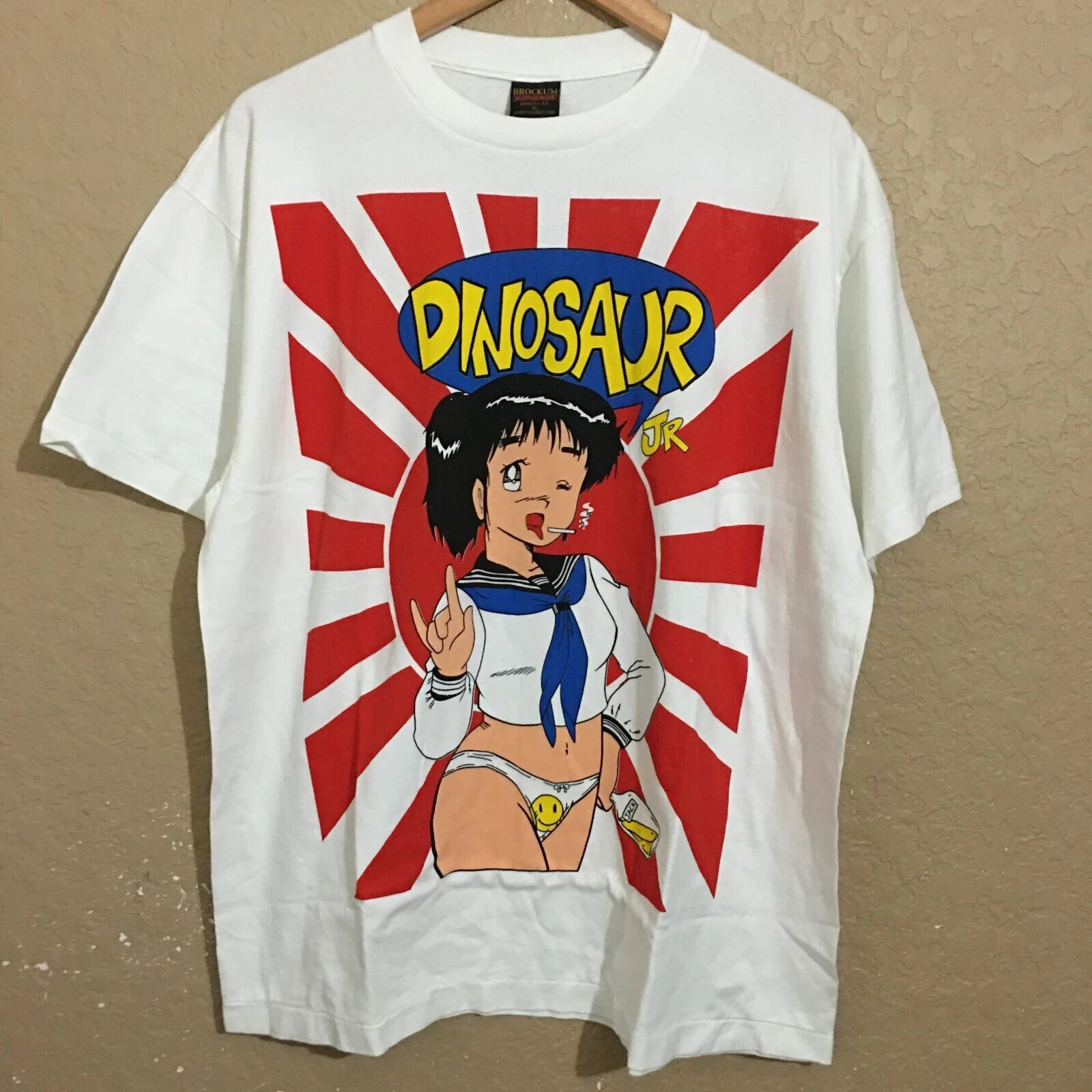 Dinosaur Jr. Cartoon Girl Japanese Anime Manga T-Shirt Reprint AN51515 gallery