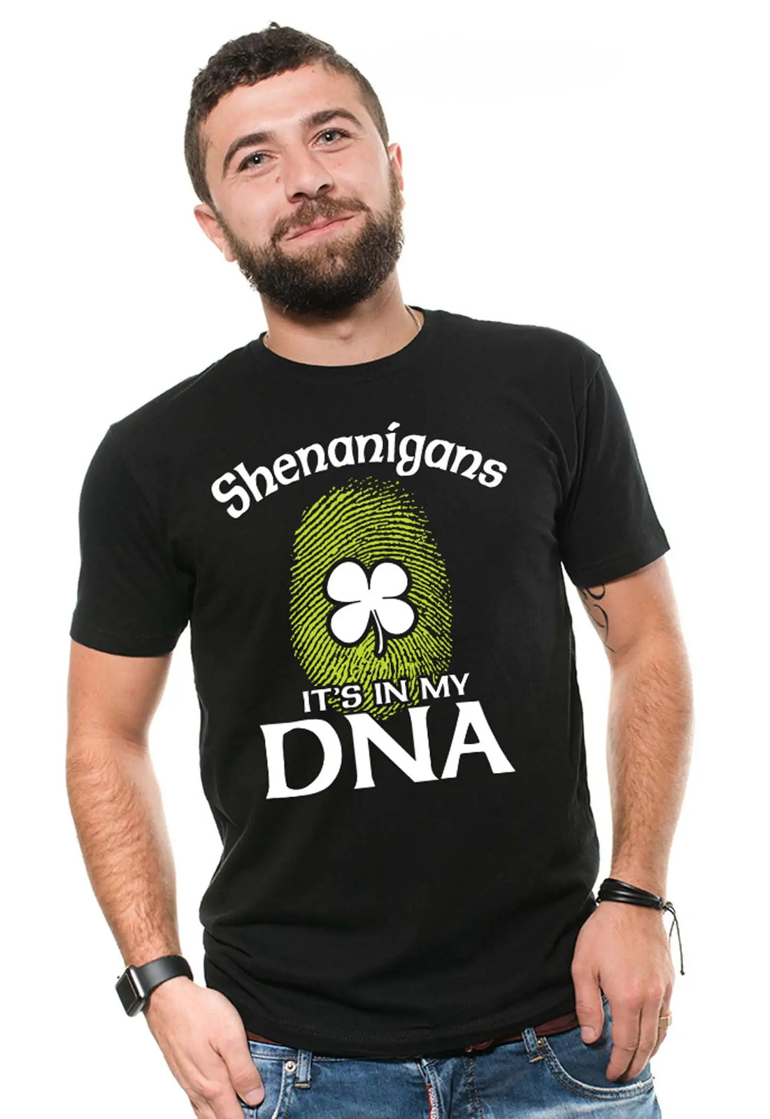 Irish heritage Shenaningans DNA Saint Patrick's day Ireland holiday Tee Shirt gallery
