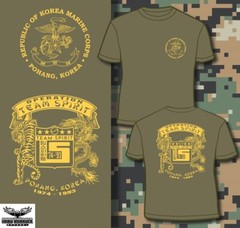 Operation Team Spirit ROK Marines Republic of Korea T-shirt