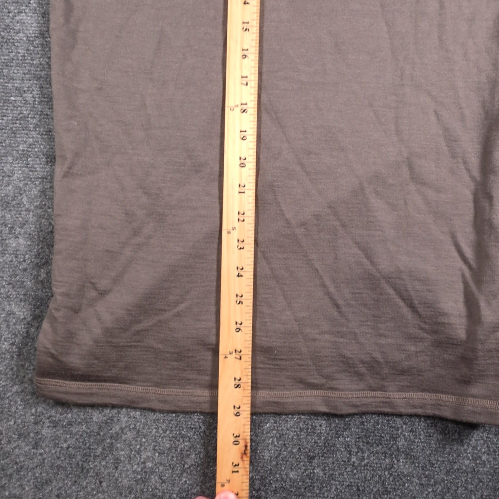Fjallraven Lappland Merino Henley Mens Medium Brown Long Sleeve Wool Base Layer gallery