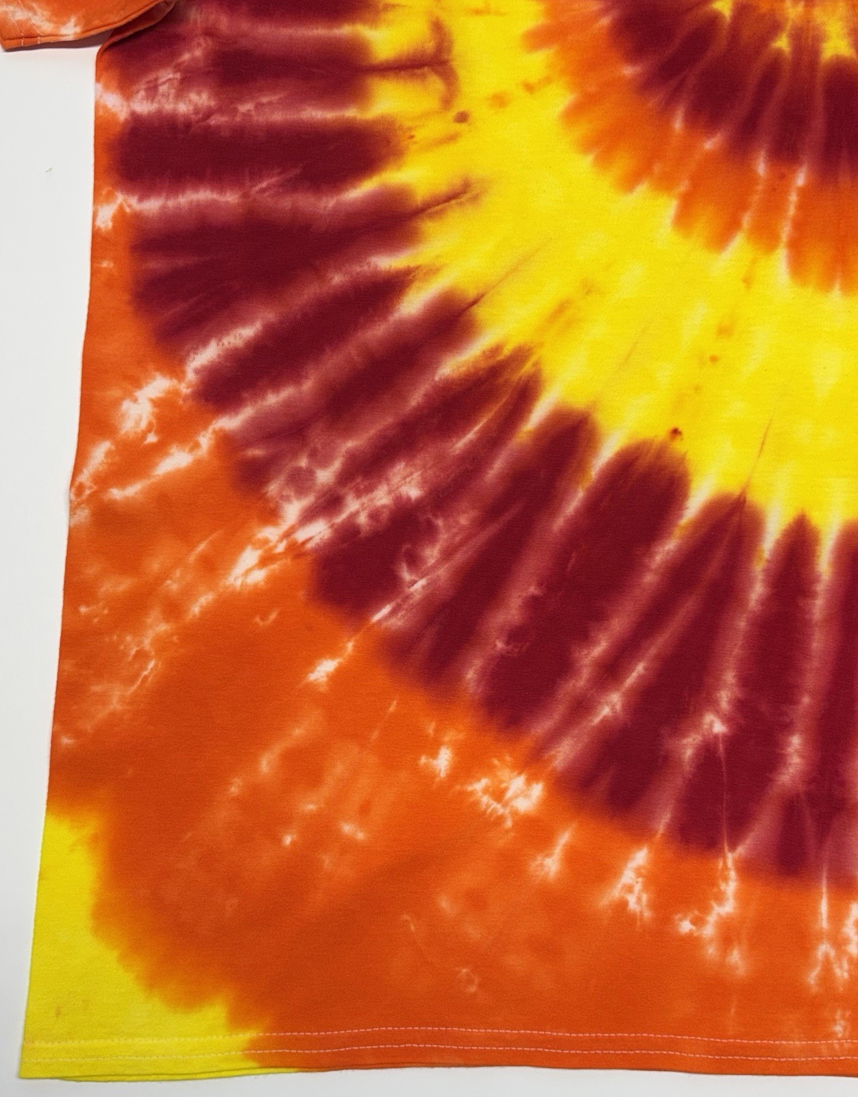Gildan Handmade Tie Dye Unisex T-Shirt Size XL Multicolor Swirl Design Tee NEW gallery