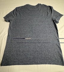 Perry Ellis Men’s Logo Crew Neck Short Sleeve T-Shirt Gray Size L