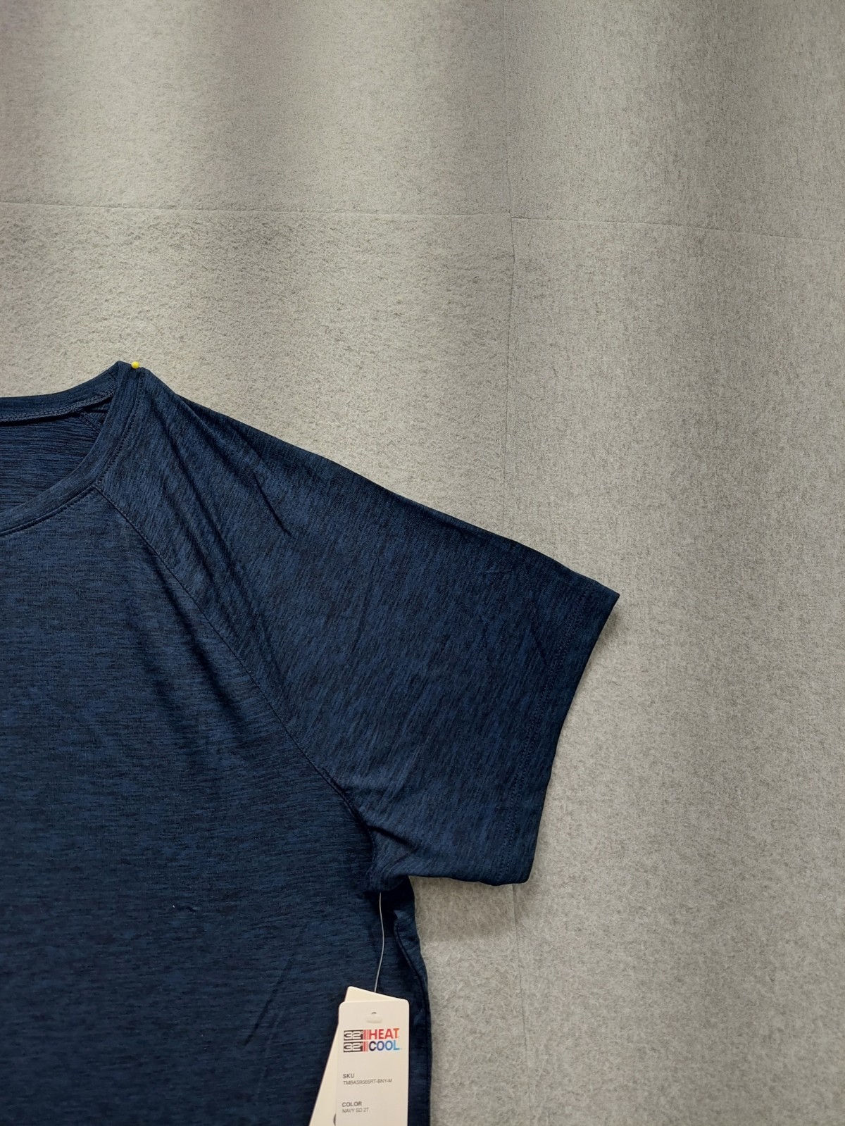 32 Degrees Men T Shirt M Navy Blue Short Sleeve Crew Neck Casual Tee Relaxed gallery
