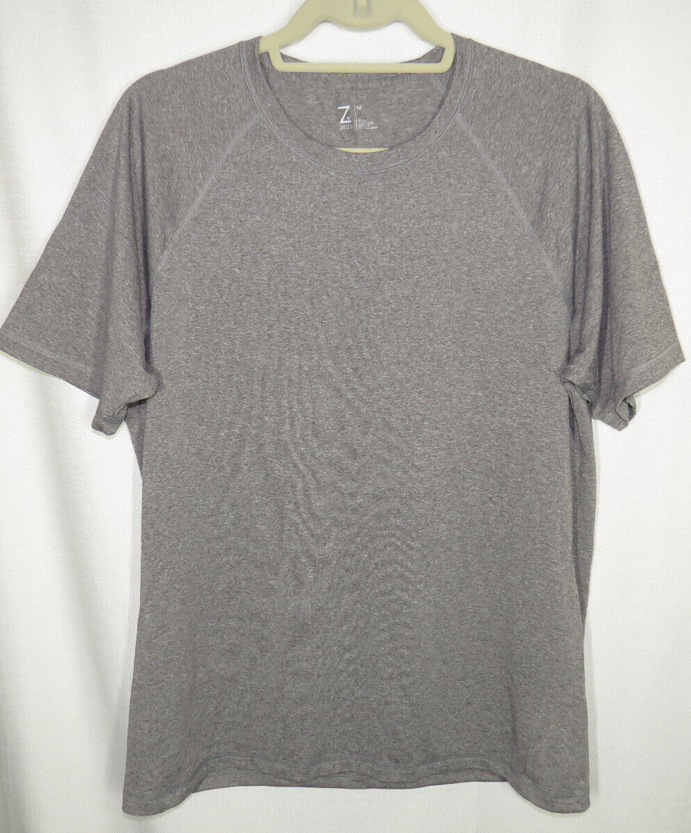 Zella Men's Gray Lightweight Active Tee Size Medium gallery