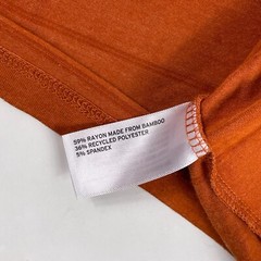 Duluth Shirt Mens Extra Large Orange Alaskan Hardgear Workwear Gym Hiking Bamboo