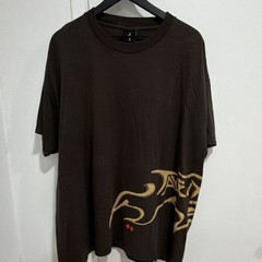 Travis Scott Cactus Jack The Max Men’s Brown Graphic Logo Crew Tee 2XL