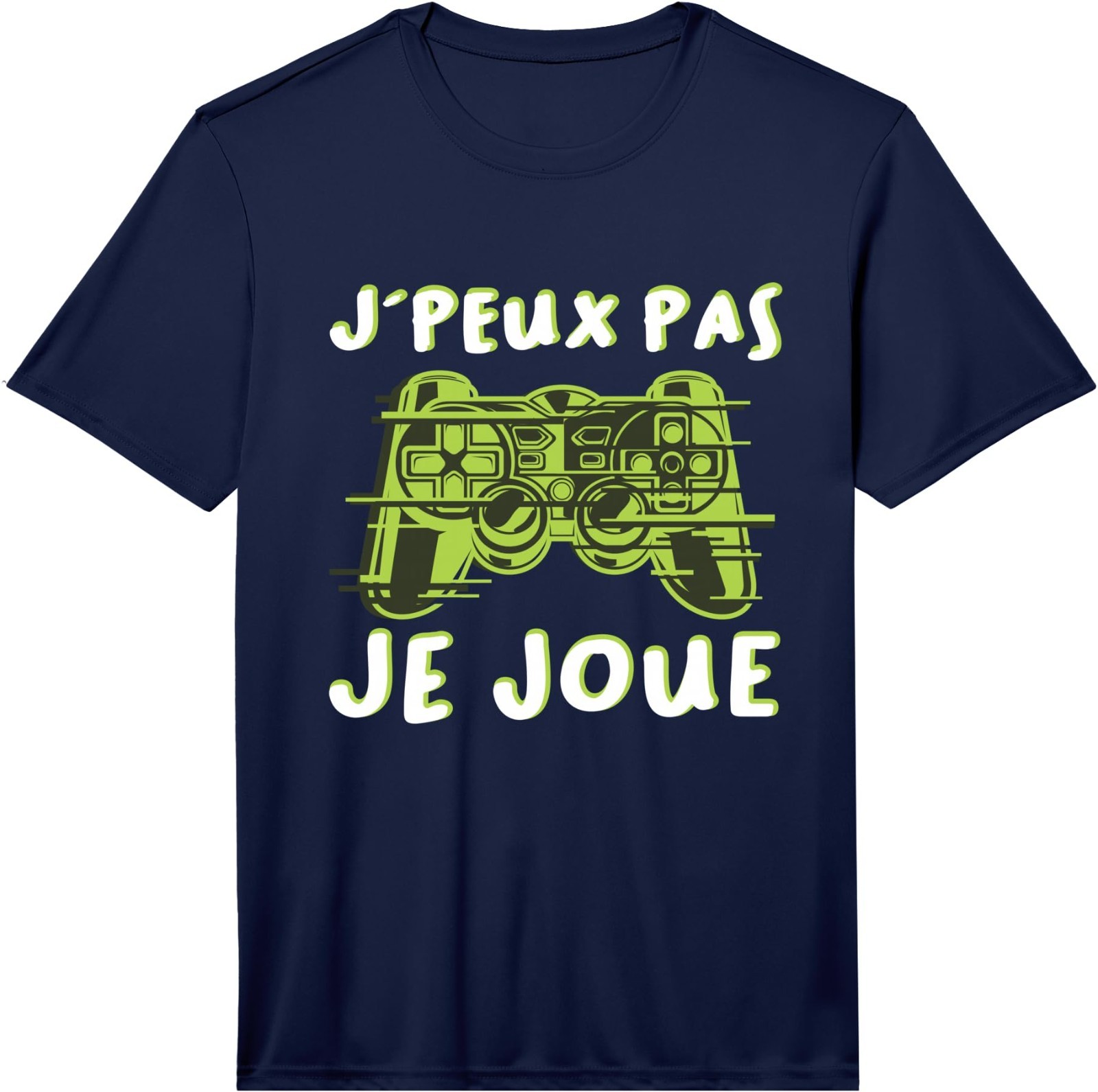 Mens Je Ne Peux Pas Je Joue Gift PC Gamer Video Games Performance T-Shirt