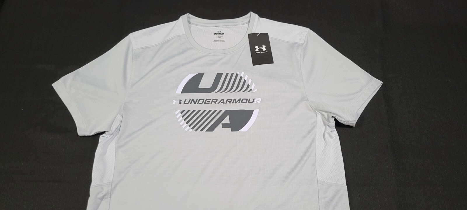 Under Armour Speed Stride 2.0 T-Shirt Men's Running Shirt Gray 1376991-014 gallery