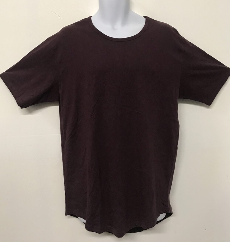 PACK OF 3  SCOOPI-TEE  PLAIN  Maroon  color T SHIRT BLANK MEN T-SHIRT SCOOPI