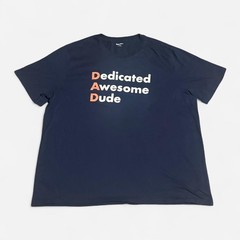 Old navy, navy blue awesome dad XXL size (width 25in, length 28in) T shirt