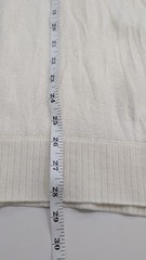 Helmut Lang Crushed Wool Tank Top Size Medium Ivory White NWT $395 Merino Logo