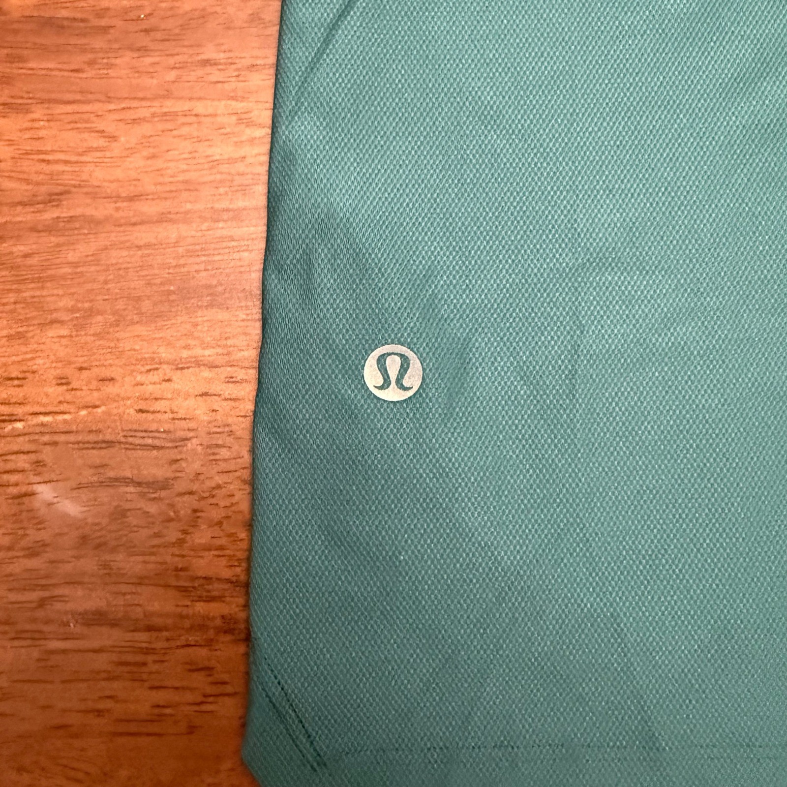 Lululemon Vented Tennis Shirt 1/4 Zip Mens XL Green Short Sleeve Blade Collar gallery