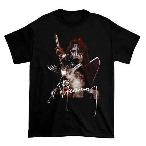 Ace Frehley Signture Black TShirt All Sizes In Concert Gift For Fan HL159 gallery
