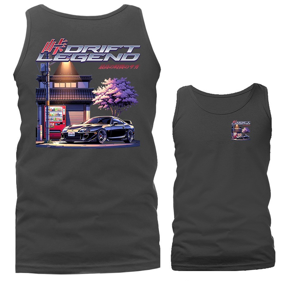 Drift Legend Imported Tuned Custom JDM Sports Car Tank Top gallery