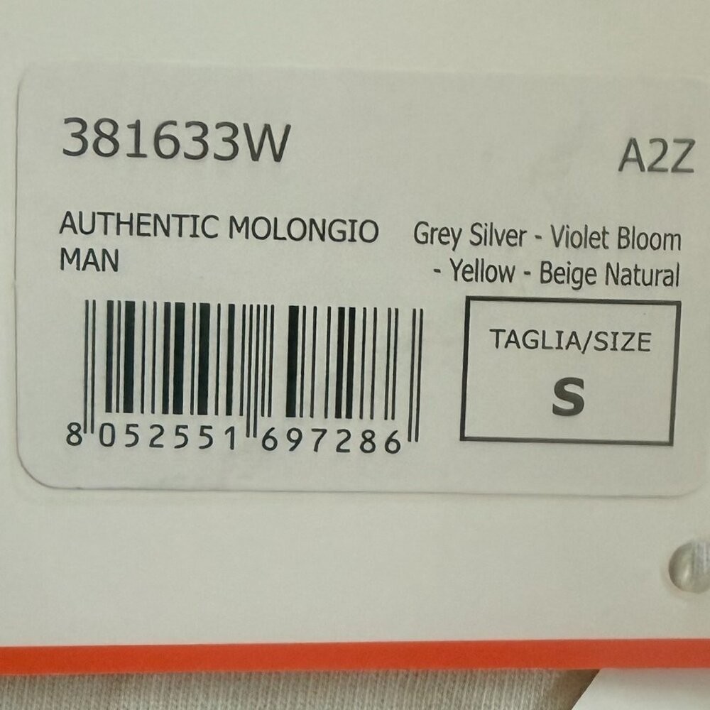 Kappa Authentic Molongio T-Shirt - Grey Silver/Violet Bloom/Yello 'Men's' S-NWT gallery