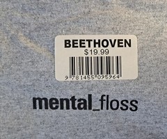 Beethoven the original def jam T Shirts Gray Gildan Ultra Cotton