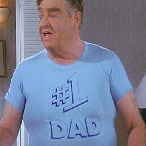 #1 DAD T-shirt - Gift Morty Seinfeld Kramer Contanza Funny Fathers Day gallery