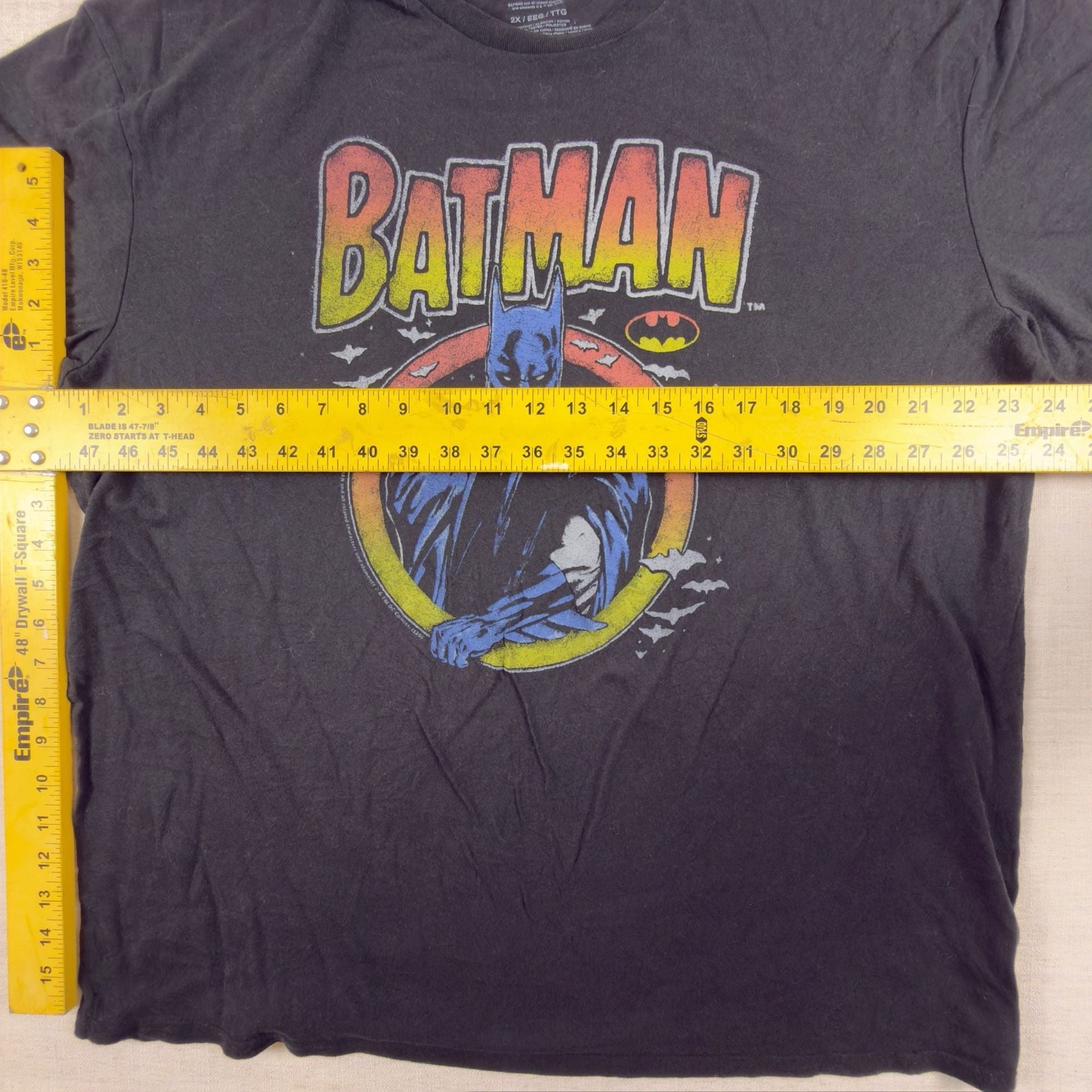 Batman Graphic T-Shirt Size 2X gallery