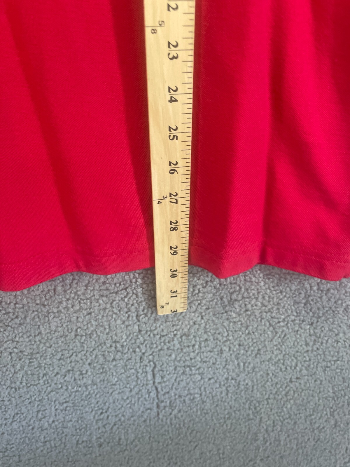 Uneek Mens Short Sleeve shirt xl Red gallery