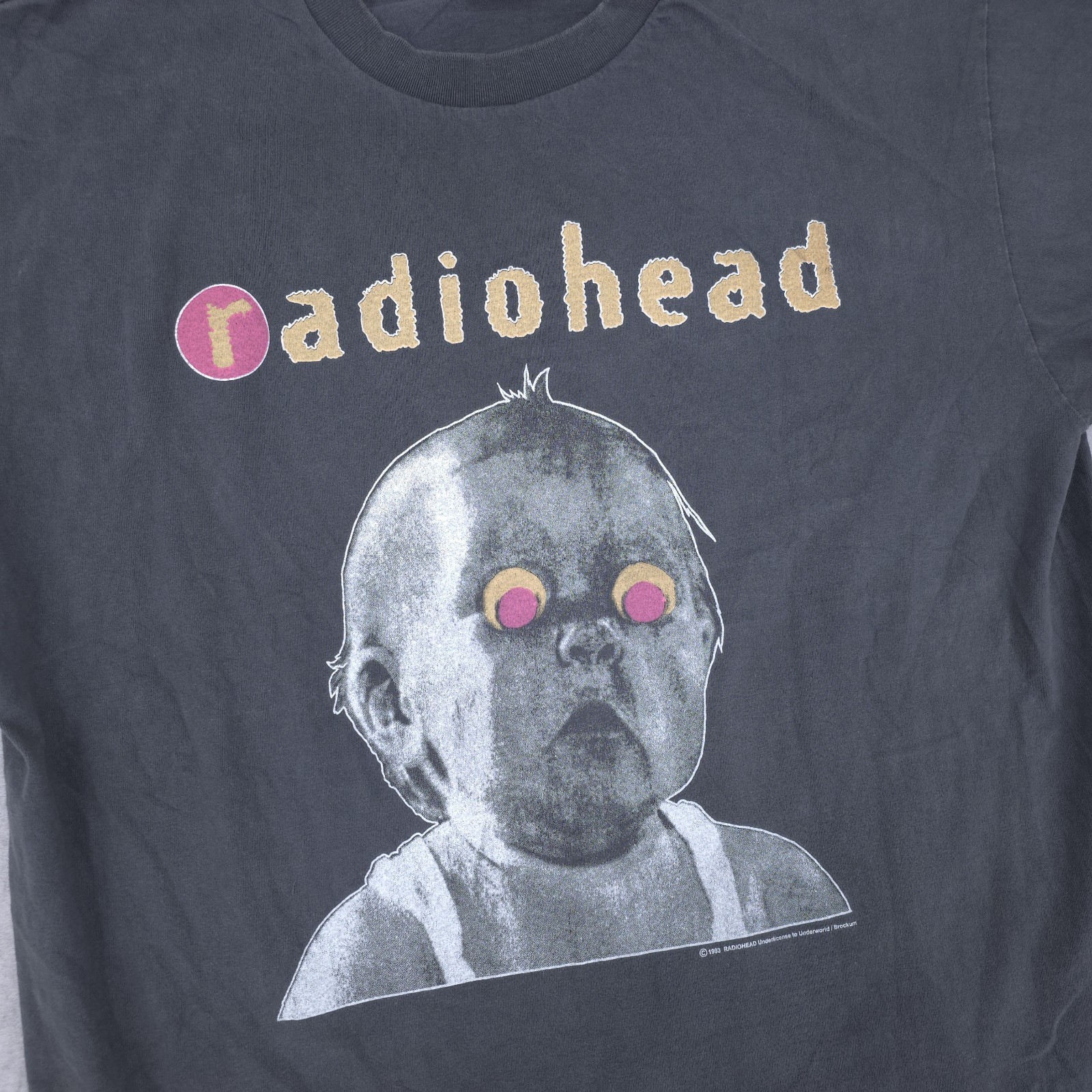 Vintage Radiohead Pablo Honey Band Shirt Mens XL Black Reprint 90s Single Stitch gallery