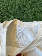 Harvard University Cool Spell Out Graphic T Shirt Size Small College Preppy