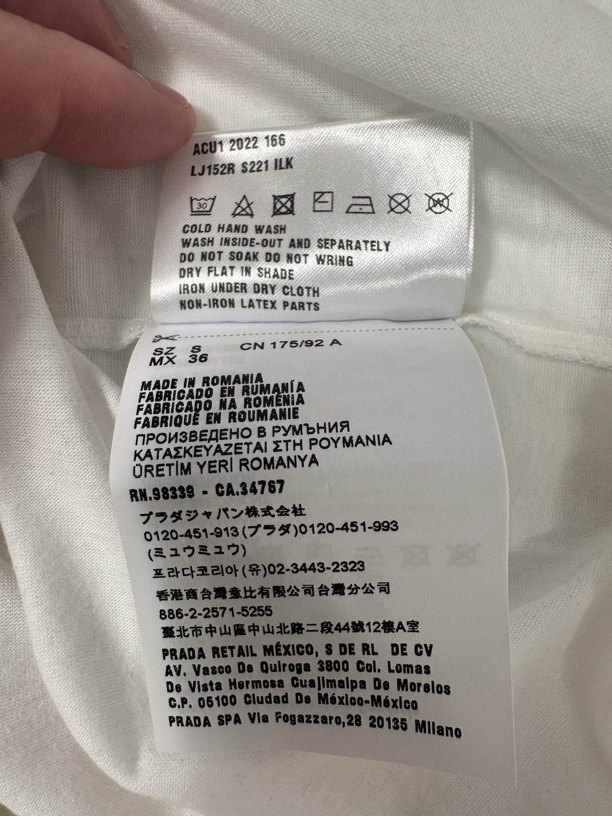 FNCKMATIE x Prada T Shirt Mens Small World Rally WRC White gallery