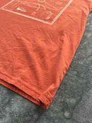Coalatree Men’s Orange Weekend Plans Outdoor Adventure Cotton T-shirt Size L