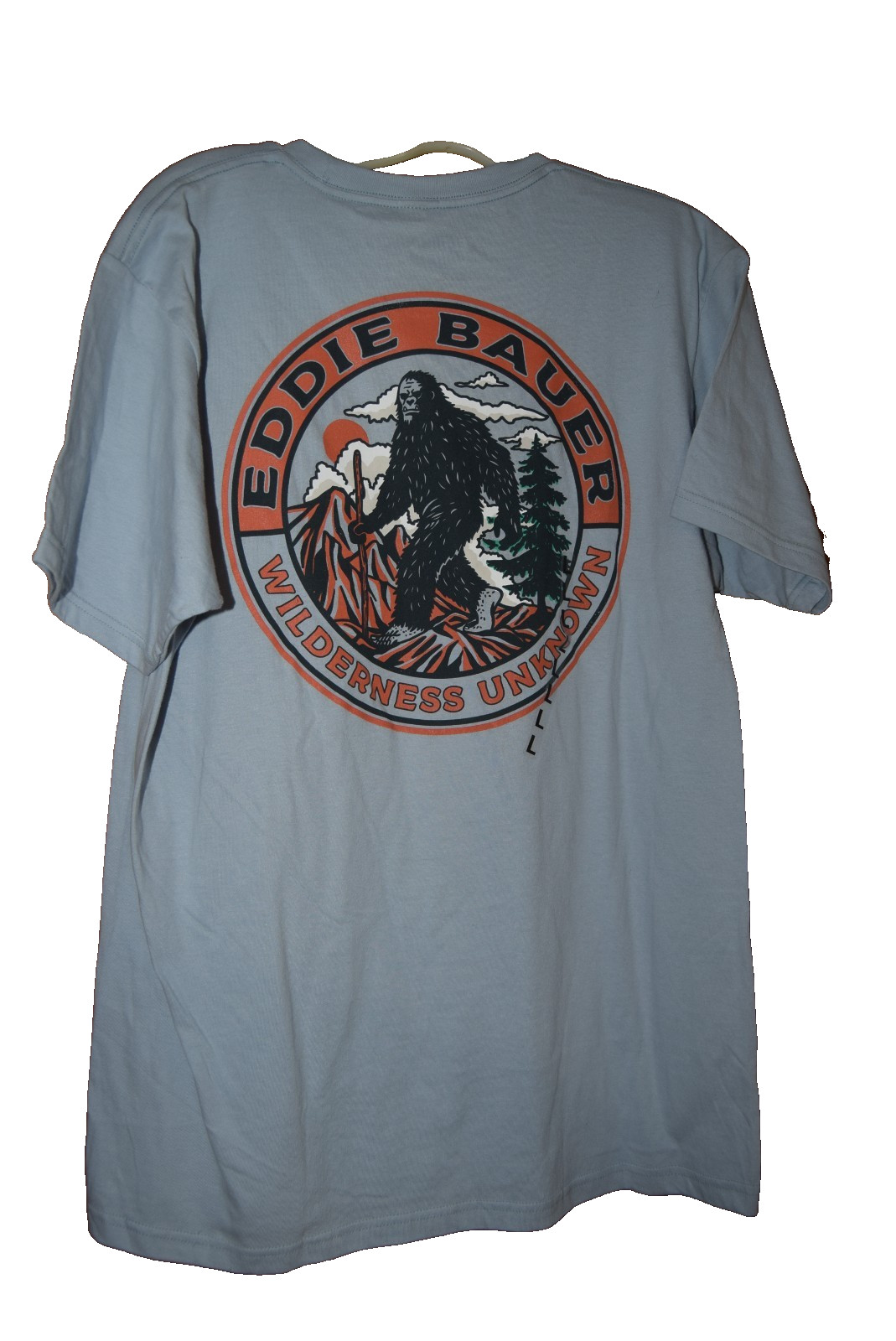 Eddie Bauer Man's L Tee Shirt Bigfoot Graphic gallery