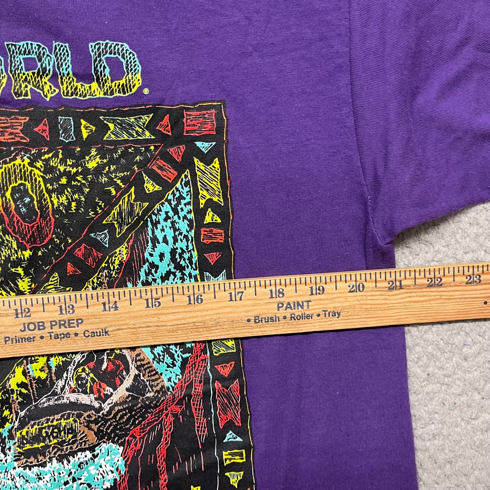 Vtg Sea World Shirt Mens L Purple San Antonio Texas Single Stitch Graphic Print gallery