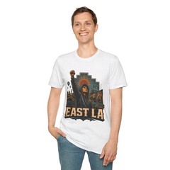 East LA Urban Pride Streetwear Graphic Novel Culture Unisex Softstyle T-Shirt