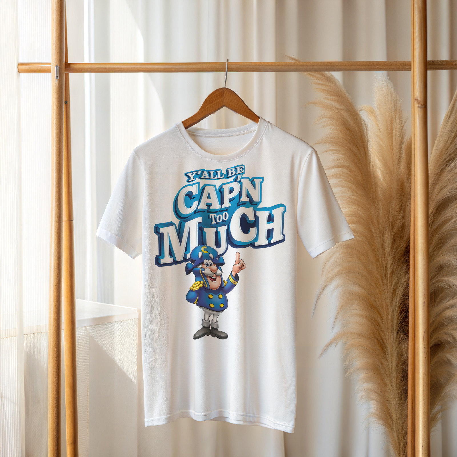Y’all Be Cap’n Too Much T-Shirt – Funny Meme Graphic Tee A 241 gallery