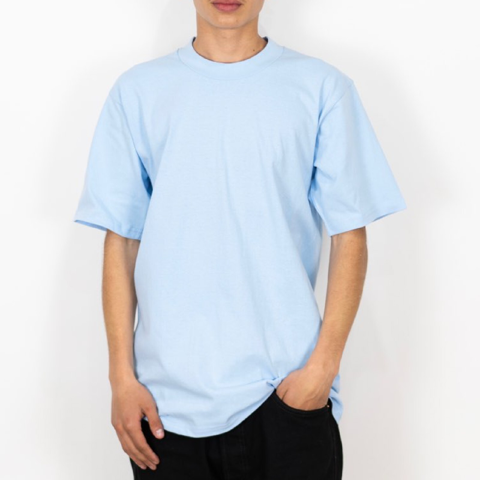 FB COUNTY MENS HEAVY HARD SHORT SLEEVE T SHIRTS HEAVYWEIGHT COTTON TEE SHIRT gallery