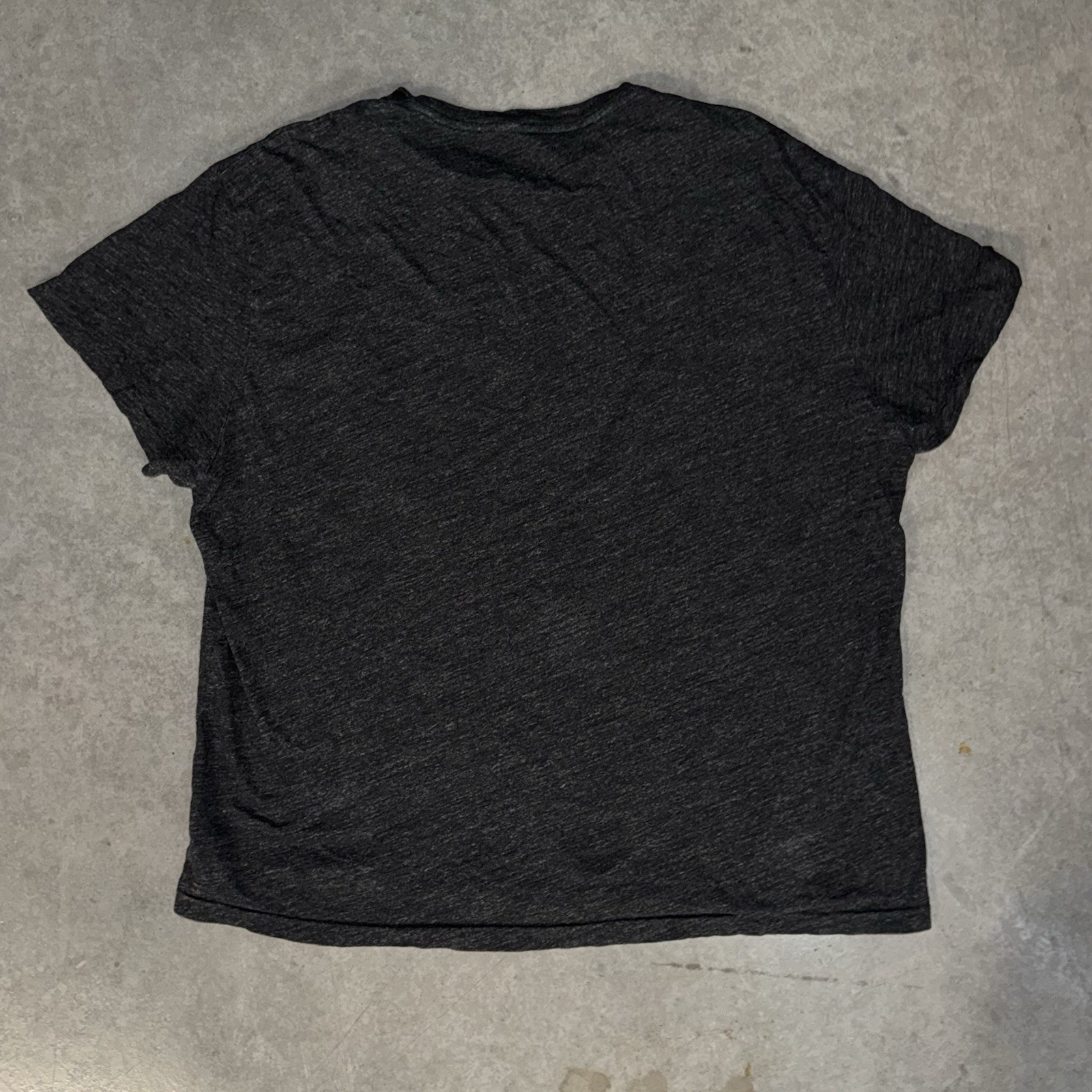 Mens XXL Polo Ralph Lauren Shirt Dark Charcoal Heather Gray Pony Logo Tee gallery