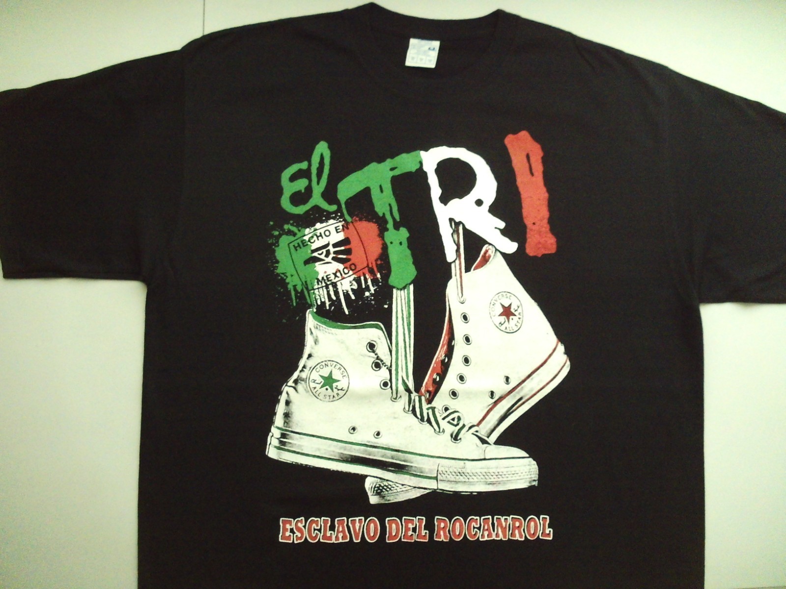 ROCK URBANO SHIRT,HARAGAN INTERPUESTO BANDA BOSTIK LIRAN EL TRI CAIFANES MEXICO