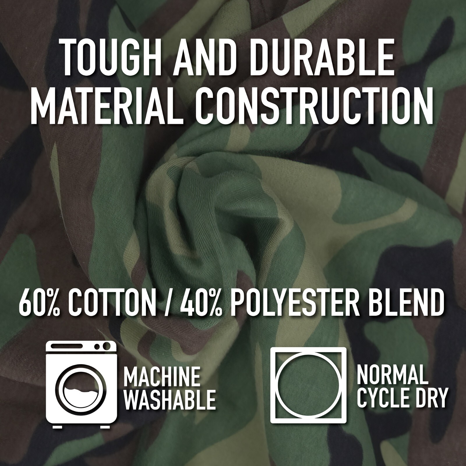 Rothco Black Camo T-Shirt- Poly Cotton Military Fashion Tees gallery