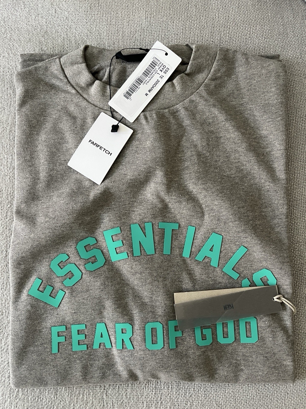 Fear of God Essentials Short Sleeve T-Shirt Casual Streetwear Tee gallery