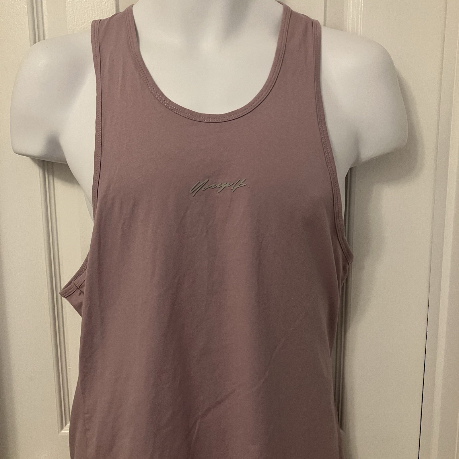 YoungLA Scoop Neck Tank Top Sleeveless T Shirt Purple Sz Medium Men’s Women’s gallery