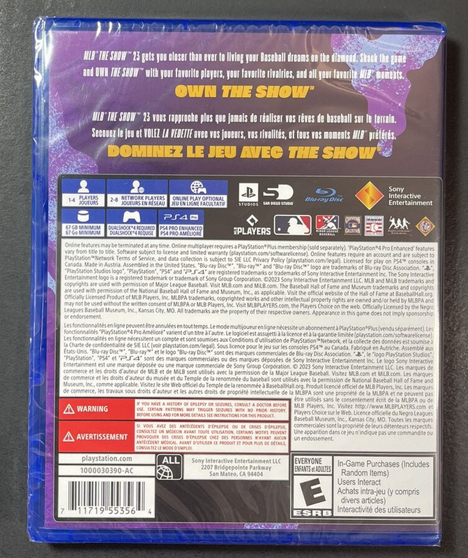 MLB the Show 23 (PS4) NEW