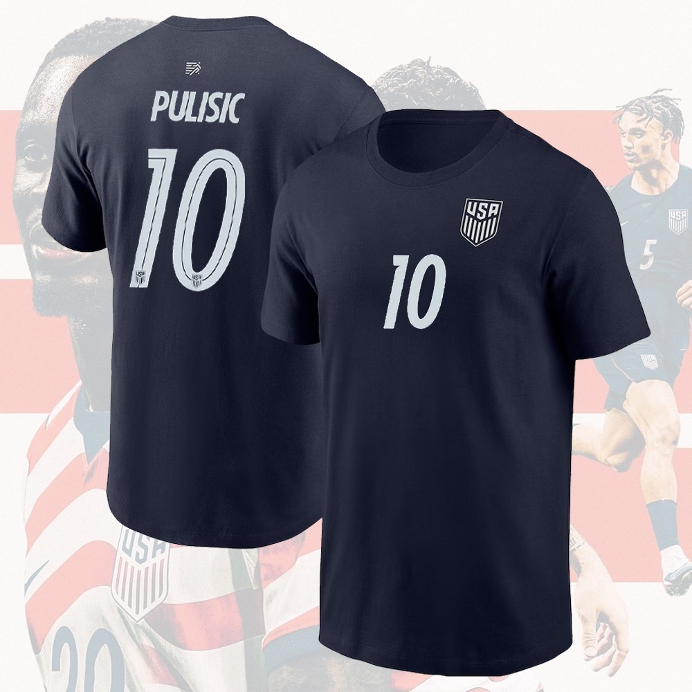 HOT! USA Team Name and Number Player Perfect Gift For True Fan Tee gallery