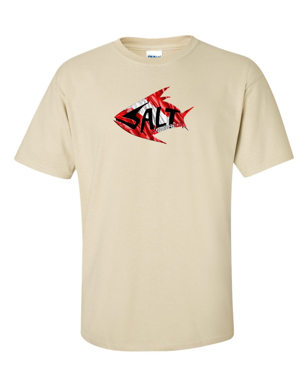 Salt Addiction Dive Flag Logo Fishing Short Sleeve T Shirt Ocean gallery