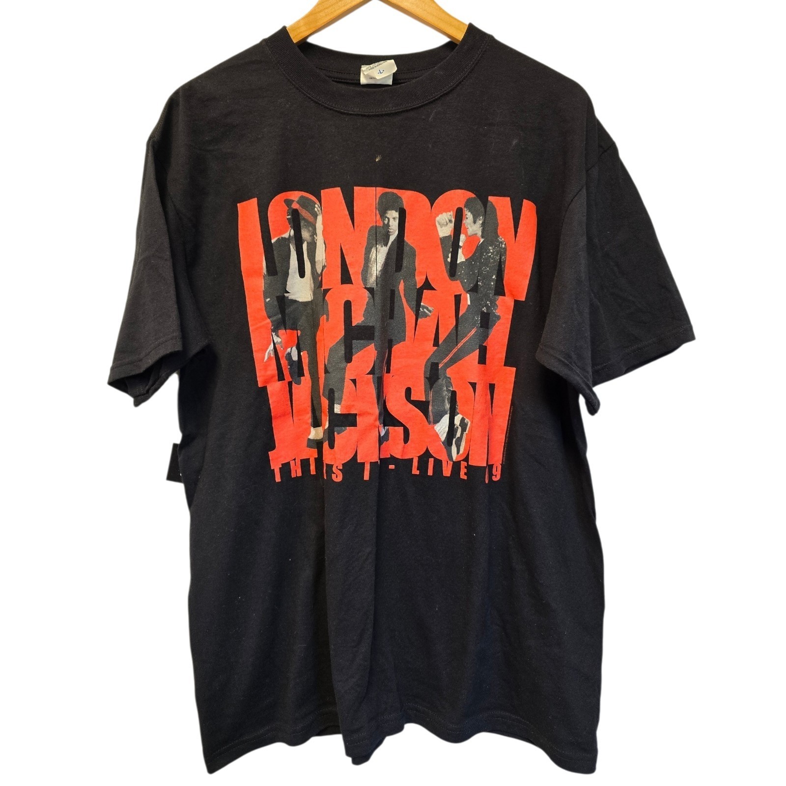 2000s Michael Jackson T Shirt L 2009 This Is It King Of Pop Music gallery