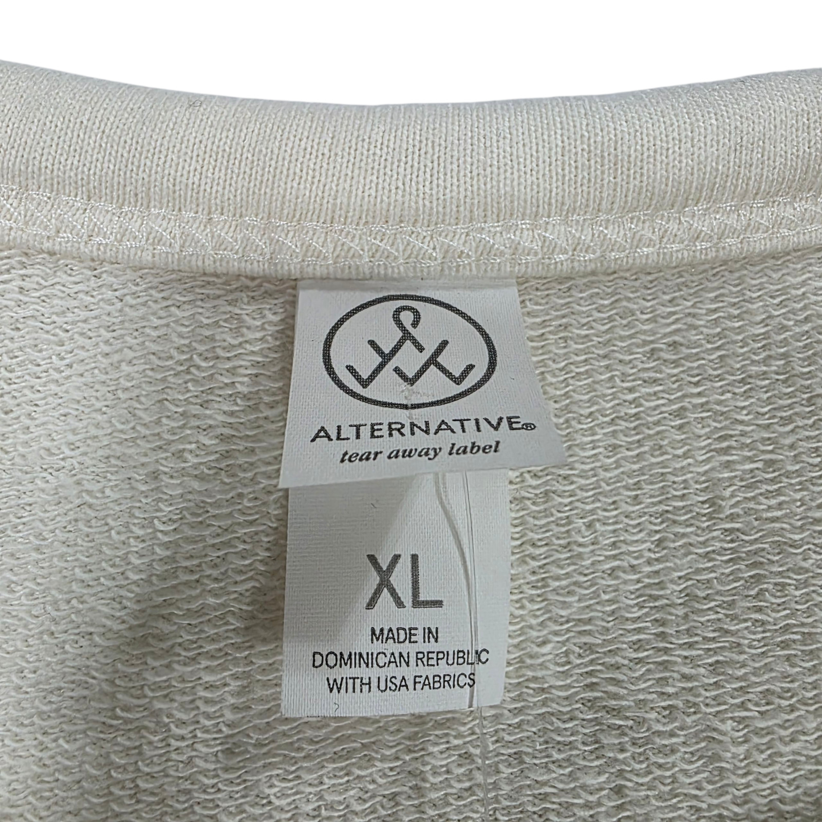 Alternative Mens Pullover Shirt White XL Crew Neck Knitted South Dakota Graphic gallery
