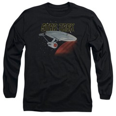 Star Trek Retro Enterprise Licensed Adult T-Shirt
